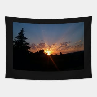 Sweet summer night Tapestry