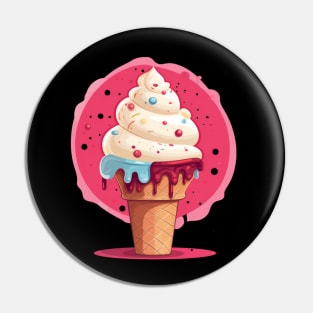 Strawberry Shortcake Icecream Pin