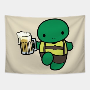 Guten Tag Turtle Tapestry