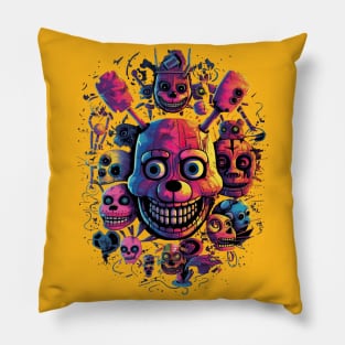 Freddy's Night Fright T-Shirt Art Pillow