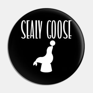 Sealy Goose | Seal Pun Pin