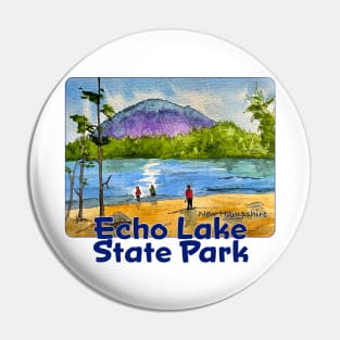 Echo Lake State Park, New Hampshire Pin