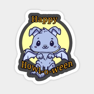 Happy HowlOween Magnet