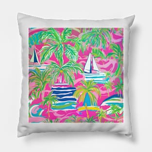 Lilly sailing adventure Pillow