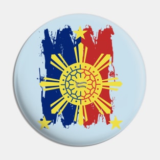 Philippine Flag / 3 Stars & Sun / Baybayin - DA / RA Pin