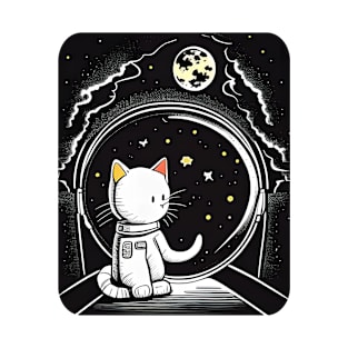 I'm Cat Astronaut, Funny Cat Floating Around The Planets T-Shirt