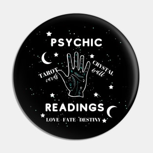 Psychic Readings Pin