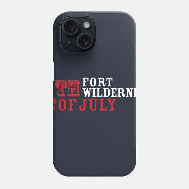 Fort Wilderness 4th of July Phone Case by Parkeit