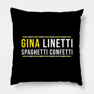 Gina Linetti Spaghetti Confetti Pillow