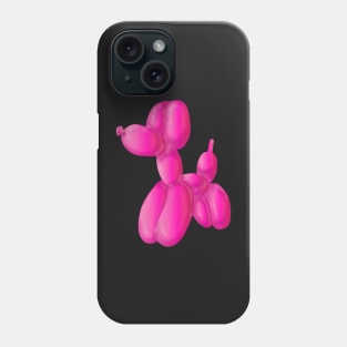 Pink Poodle Phone Case