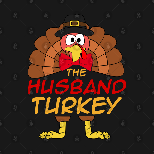 Discover The Husband Turkey Thanksgiving Family Matching Outfits Group Attire - Thanksgiving Matching Outfits - T-Shirt