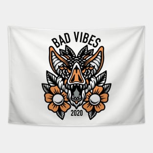 Bad Bad Vibes Tapestry