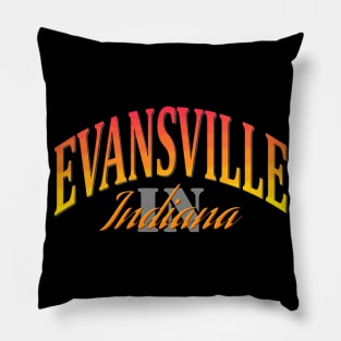 City Pride: Evansville, Indiana Pillow