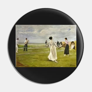 tennis game by the sea 1901 - Max Liebermann Pin