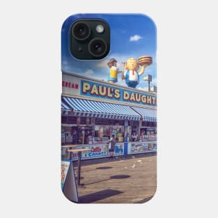 Coney Island walkway, Brooklyn, NYC Phone Case