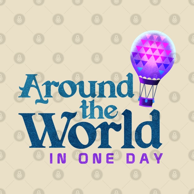 Around the World in One Day by onarolltees