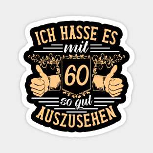 60 Geburtstag Lustig Magnets Teepublic