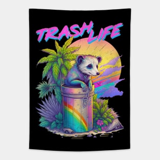 Trash Life Tapestry