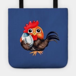 Lucky Rugby French Rooster Tote