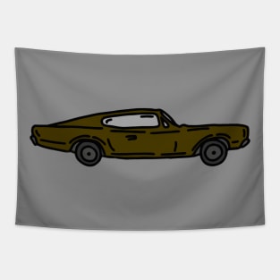 retro muscle cars Tapestry