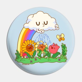 Peeing Cloud ~ Spring Showers Pin