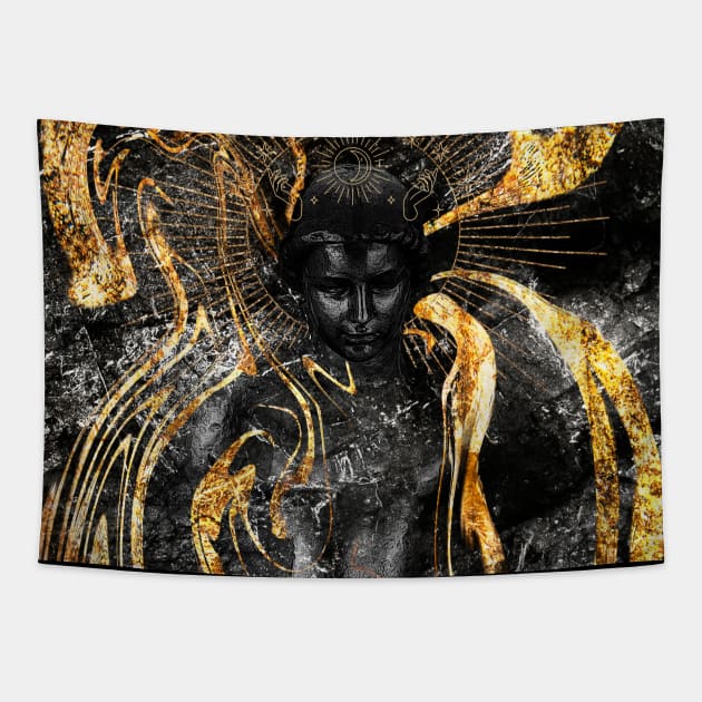 Goddess tapestry top