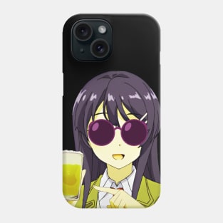 Let's Chill Cool Anime Girl Phone Case