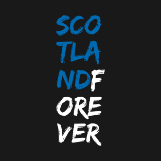 Scotland Forever Typography T-Shirt