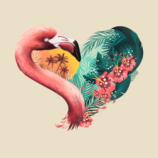 Tropical Heart T-Shirt