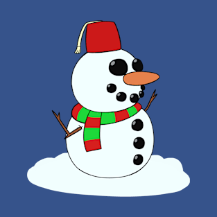 Happy Snowman Winter T-Shirt