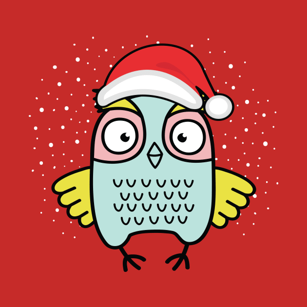 Christmas Winter Cute Owl Gift by XOZ