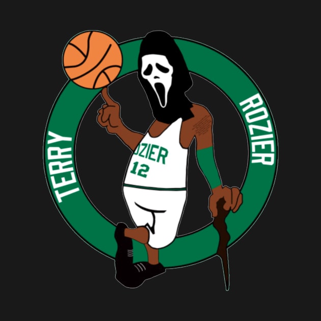 Scary Terry Rozier Celtics merch by lvafar