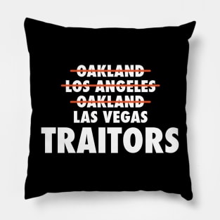 Las Vegas Traitors - Raiders Pillow