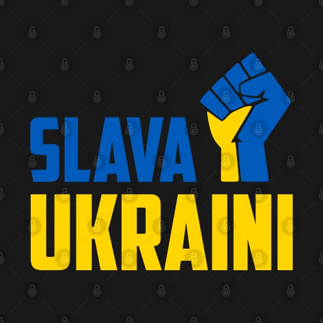 SLAVA UKRAINI GLORY TO UKRAINE PROTEST PUTIN PROTEST RUSSIAN INVASION by ProgressiveMOB