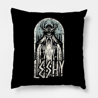 Forest Guardian Leshy Tee - Slavic Mythology Pillow