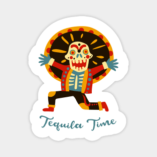 Tequila Time - clean design Magnet