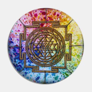 Sri Yantra: Miracle Meditation Pin