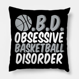 Funny Obsessive Basketball Disorder Pillow