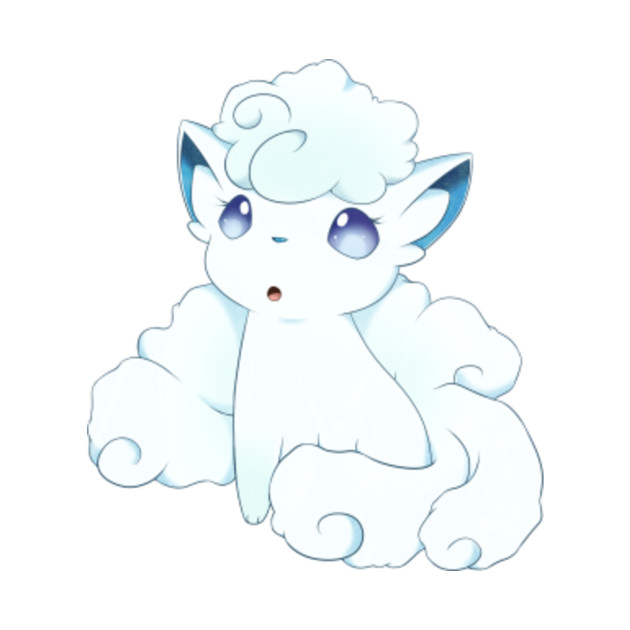 Alolan Vulpix - Pokemon - T-Shirt | TeePublic