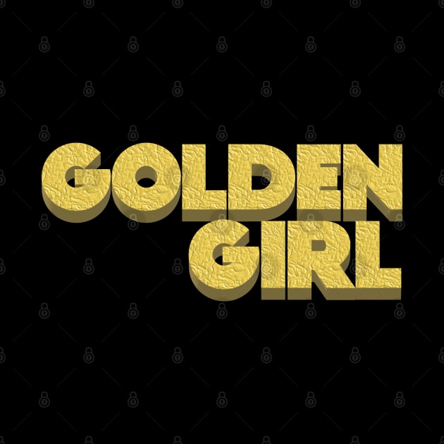 Golden Girl /// Retro 80s Aesthetic by Trendsdk