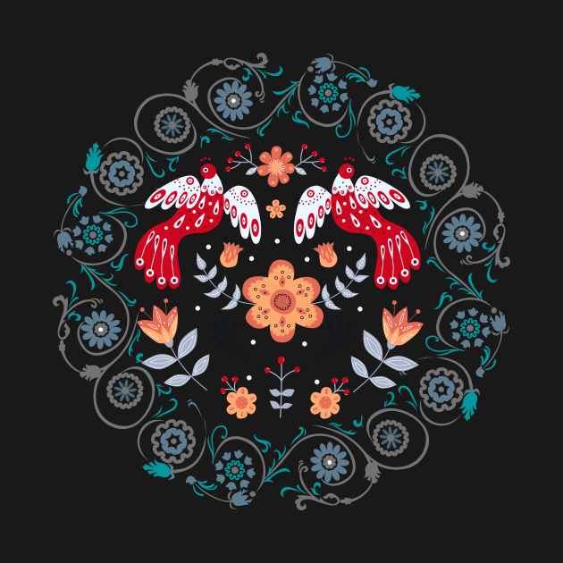 Design Based on Slavic Motifs by Gomqes