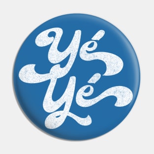 Yé-Yé / 60s Francophile Lover Design Pin