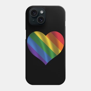 Rainbow Heart Phone Case