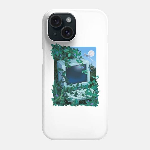 Green World Phone Case by Mr.Melville