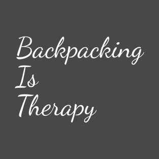 Backpacking Is Therapy T-Shirt