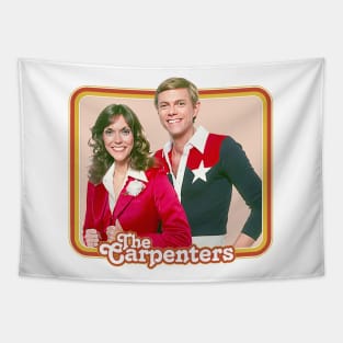The Carpenters // Retro 70s Aesthetic Fan Design Tapestry