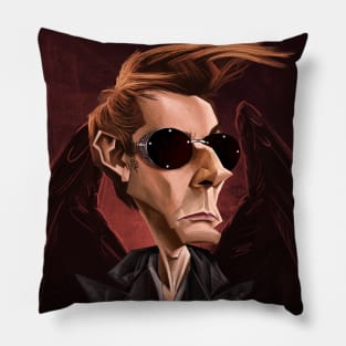 Crowley with wings Pillow