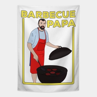 Barbecue Papa Tapestry