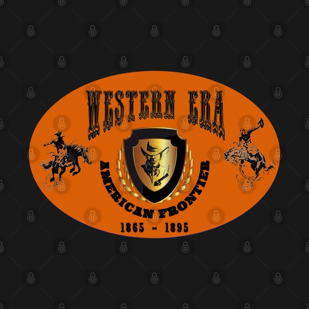 Western Era aka American Frontier - Orange, Black and Gold by The Black Panther