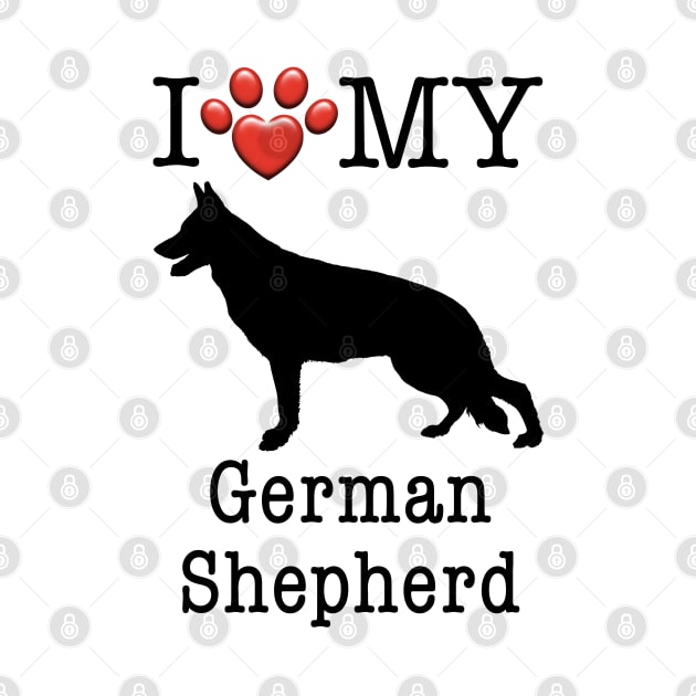 I love my German Shepherd by CoolCarVideos